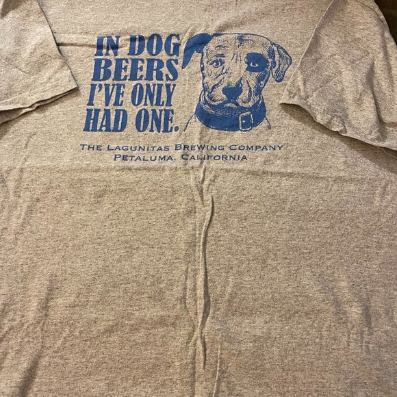 THREE beer brewery T-shirts XL Sierra Nevada & Lagunitas - Picture 2 of 7